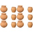 thumbnail image 1 of Pots For Plants Terracotta Succulent Flower Round Planter Reusable Large Pottery 12 Pcs, 1 of 5