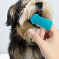 thumbnail image 5 of KMWGRE Pet Care Finger Toothbrush Soft Easy Use Teeth Cleaning Tool Plaque Remover Grooming Supply For Dogs Cats A 5.5X2.6x2cm, 5 of 6