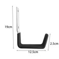 thumbnail image 1 of Heavy Duty Steel L-Shaped Hook Garage Storage Utility Hook Tool Organizer, 1 of 11