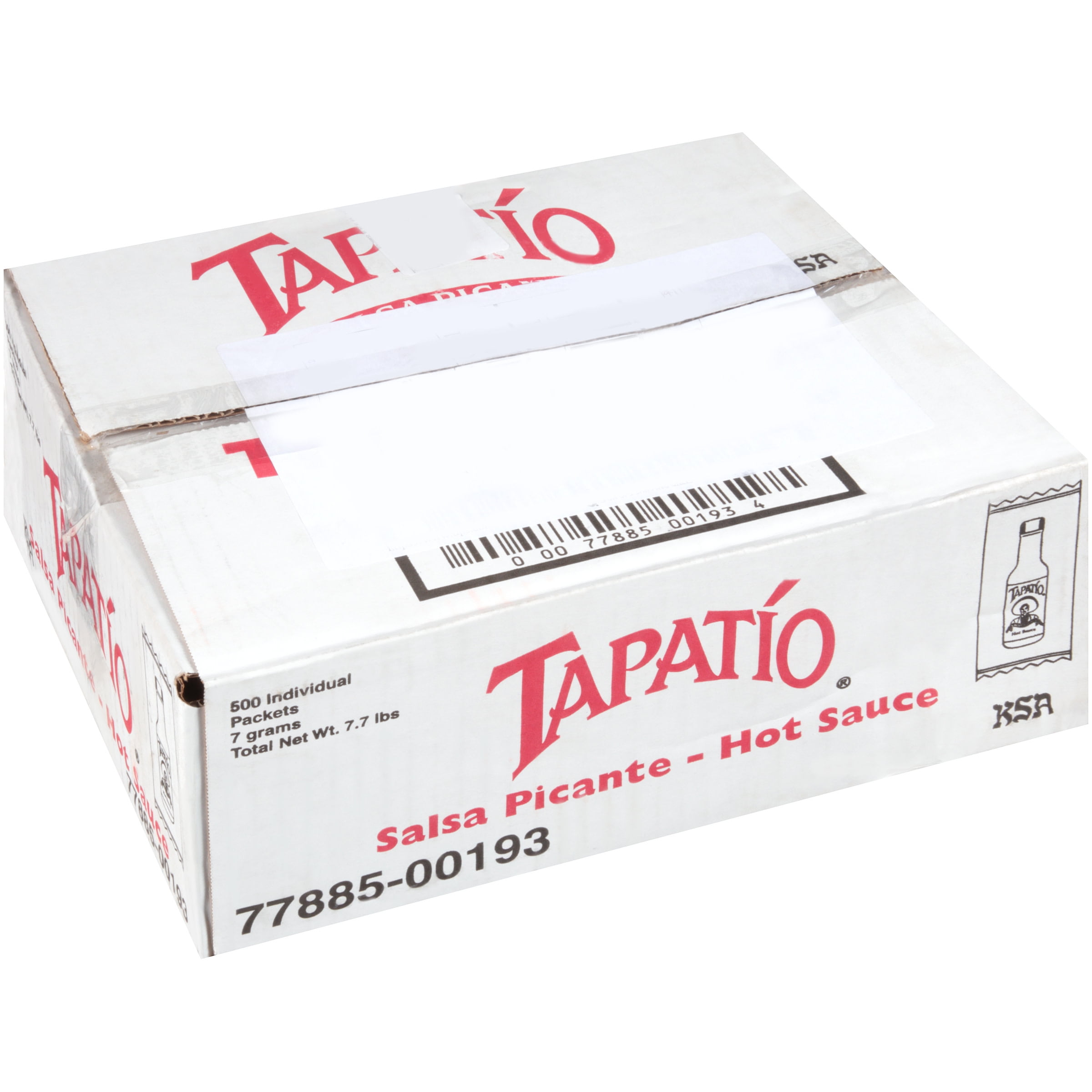 Tapatio Salsa Picante Hot Sauce Single Serve Packets, 500 ct Casepack