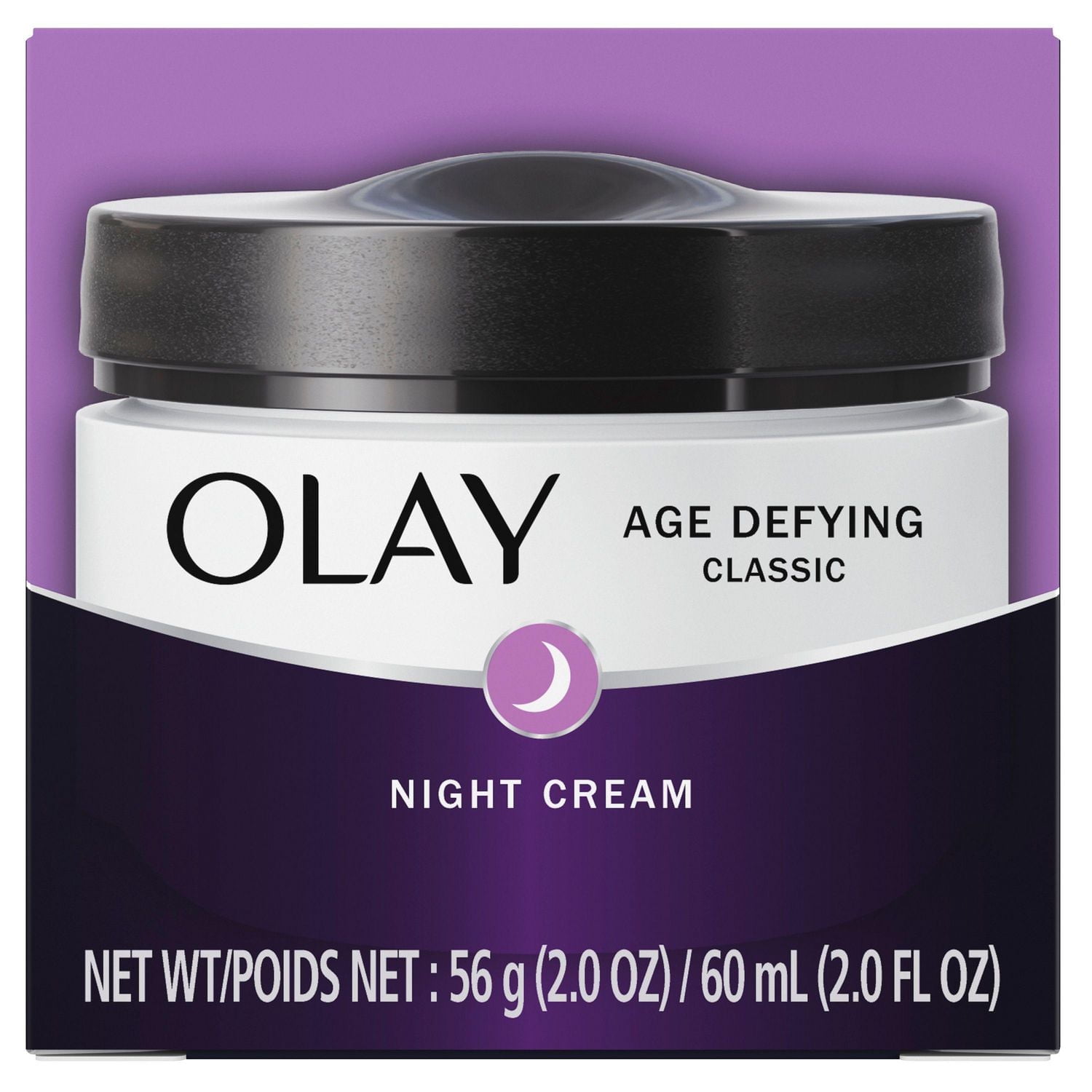 Olay Age Defying Classic Night Cream, Face Moisturizer, 56G