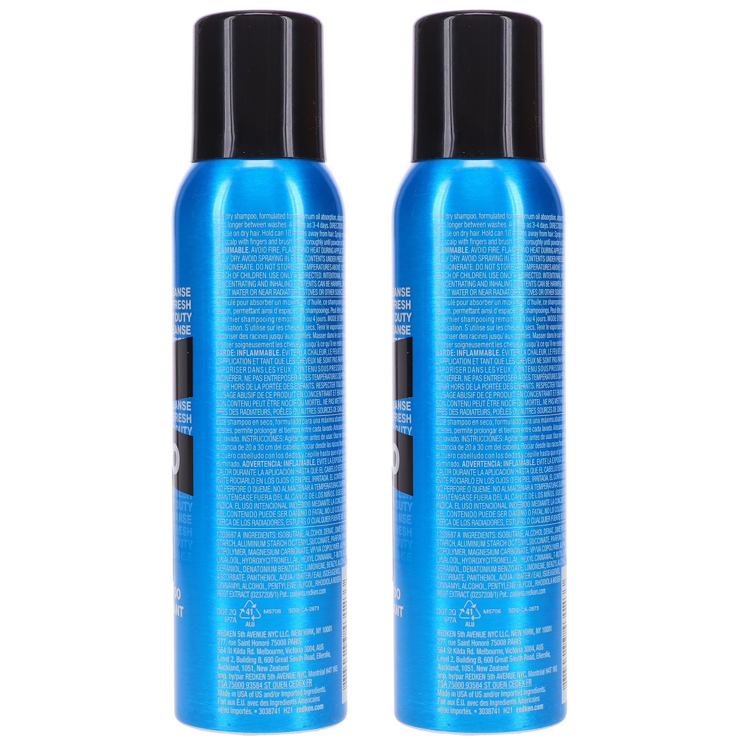 Redken Deep Clean Dry Shampoo 3.1 oz 2 Pack