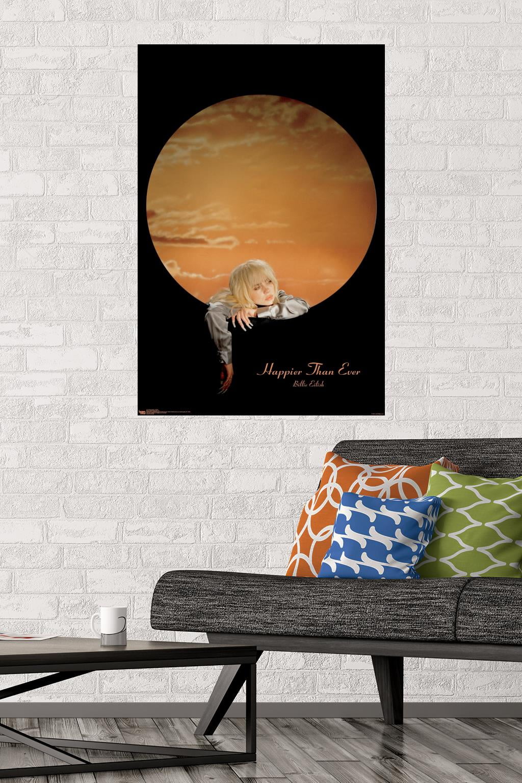 Billie Eilish - Moon Wall Poster, 22.375" x 34"