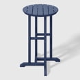 thumbnail image 3 of WestinTrends Outdoor 37" Counter Height HDPE Outdoo Bistro Bar Table, Navy Blue, 3 of 7