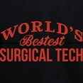 thumbnail image 3 of CafePress - World's Bestest Surgical - Pullover Hoodie, Classic & Comfortable Hooded Sweatshirt, 3 of 4