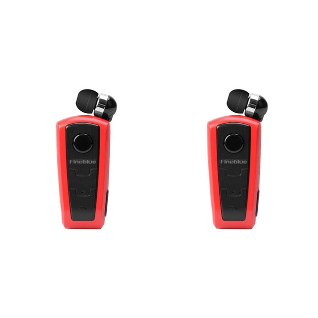 Seitruly Mini In-Ear Bluetooth Headset Headphone Collar Business Clip Earphone Type2