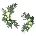 thumbnail image 1 of Beautiful Silk Peony Flower Swag for Wedding Decor - Versatile IndoorOutdoor, 1 of 6