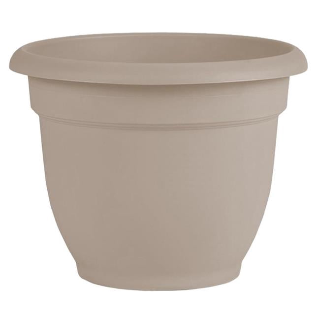 10 Po. Ariana Jardinière Auto-Arrosante, Pierre Beige
