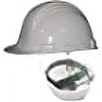 North Safety Peak Hard Hats - gray a-safe safety cap w/4-point suspension
