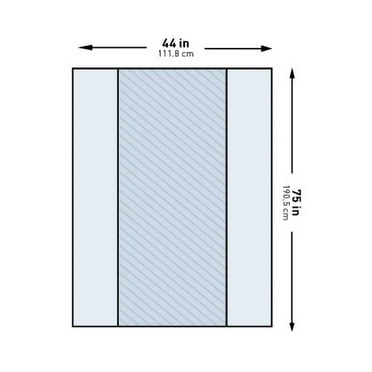 McKesson Table Drape Blue 44 X 75 Inch 16-I80-13101-S 20 per Case