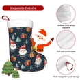 thumbnail image 5 of Fuzoiu Cute Santa Claus Gift Print Christmas Stockings, Party Supplies & Kids Gifts,Big Xmas Stockings Decoration for Family Decorations Hanging Ornament for Xmas Holiday Party, 5 of 7
