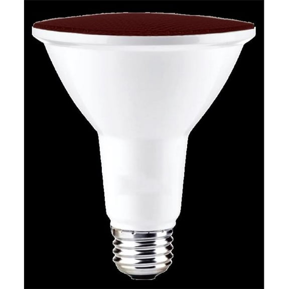 Bulbrite 861906 15W PAR38 Shape Flood Wet Dimmable LED Bulb, Red - Pack of 2