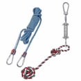 thumbnail image 4 of Dog Spring Pole Toys Set Outdoor Hanging Exercise Cotton Rope Dog Teething Toy, 4 of 5