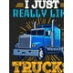 thumbnail image 3 of I Just Really Like Trucks New Letter Truck Print Children's Round Neck Short Sleeve T-shirt Casual Cute Boy Children's Pullover, 3 of 6