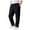 A02-Black, variant on CAICJ98 Boys Girls Jogger Pants Fleece Lined Pants Soft Pull On Pants with Elastic Waistband, Casual Athletic Sweatpants Boys Girls (Navy,13-14 Years)