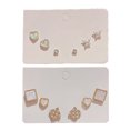 thumbnail image 1 of Anillos de barra Laklulu Studs, anillos de circonita cúbica, anillos de relámpago, micro anillos para mujer, 1 of 5