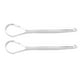 thumbnail image 5 of Limpiador de lengua, 2 piezas Raspador de lengua para adultos Raspador de lengua de acero inoxidable Raspador de lengua para refrescar el aliento Funcionalidad de alta precisión, 5 of 14