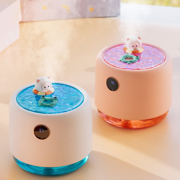 VBODN Humidifier,Humidifier for Room Cool Mist,Cool Mist Humidifiers for Bedroom,Travel Humidifier,For Office Bedroom And Living Room