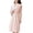 Pink, variant on Bathrobe for Women Wearable Style Soft Comfy Absorbent Sleeveless V Neck Wrap Robes with Pocket & Belt