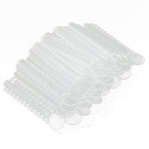 Lazo Ligadura Dental 40 Uds. Soporte Bandas Goma Elásticas Ortodoncia Transparente