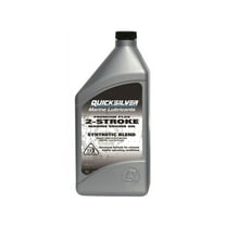 Quicksilver 858026Q01 Premium Plus 2-Stroke Marine Engine Oil Synthetic Blend, 32 Oz.