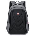 thumbnail image 1 of Mochila para ordenador portátil de negocios para hombre, bolso de viaje impermeable con puerto de carga USB, Bolsa Escolar de 15 pulgadas, resistente al agua, 1 of 4