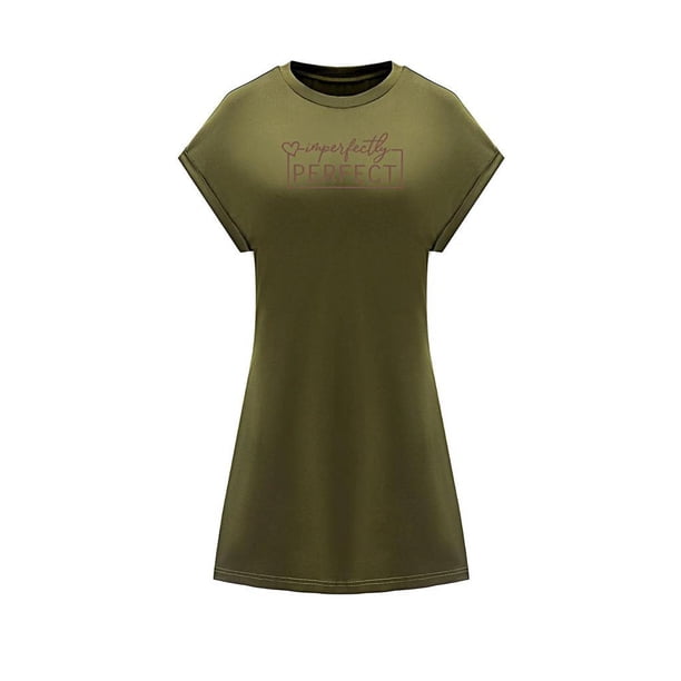 Vestido de verano para mujer, transpirable, con cuello redondo, para ir de compras, regalo del día de San Valentín XL