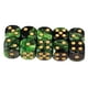 thumbnail image 2 of Dados De 6 Caras De Múltiples Caras, Dados De Seis Caras Negro, tal se describe Vert+noir Hugo Juego de dados de 6 caras, 2 of 8
