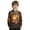 Yellow, variant on Sweatshirts for Girls Galaxy Print Loose Fit Pullover Hoodie Top Casual Winter Girls Hoodies Size 3-4Y
