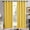 Gold, variant on Amay Grommet Top Blackout Curtain Panel Yellow/Gold 72 Inch Wide by 72 Inch Long-1Panel
