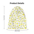 thumbnail image 4 of Sikiie Yellow Lemon Leaves Toddler Beanie Kids Beanie Hat Warm Winter Hats for Boys Girls Knit Cap, 4 of 7