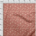 thumbnail image 3 of oneOone Viscose Chiffon Pink Fabric Floral Dress Material Fabric Print Fabric By The Yard 42 Inch Wide, 3 of 4