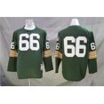 thumbnail image 1 of Packers Team Uniforms Football Uniforms Jerseys Legend Second Generation Retro Embroidery Training Game Uniforms Short-Sleeved T-Shirt Mesh, 1 of 2