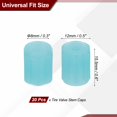 thumbnail image 2 of Uxcell Tire Valve Stem Caps, Car Wheel Valve Cap Universal Air Valve Cover Vehicle Exterior Accessories Blue, 2 of 6