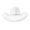 White 14#, variant on Furry Fluffy Trim Halloween Western Cowboy Hat with Decorative Band, Wide Brim Fashion Headwear, Stylish Accessory for Halloween Parties, Concert, Festival Celebrations and Trendy Outfit Red