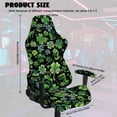 thumbnail image 2 of Whosucclay Shamrock Hat Print Gaming Chair Covers Slipcovers, Elastic Computer Reclining Gaming Chair Seat Cover with Armrest Cover Fits Most Office/PC Chairs St Patrick's Day Decor, 2 of 8