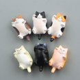 thumbnail image 5 of Zshan Cat Fridge Magnets for School Classroom Office Funny Kitty Kitchen Decor Refrigerator Magnets Perfect Ornament Whiteboard Note Card Calendar Magnets 6 Pack, 5 of 5