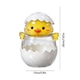thumbnail image 3 of Linnome Easter Glass Candy Jar Clear Storage Container Festive Home Kitchen Table Decorative Canister, 3 of 8