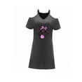 thumbnail image 3 of Vestido de verano para mujer, minivestido simple para adolescentes, para trabajo en la calle, compras, viajes L, 3 of 7