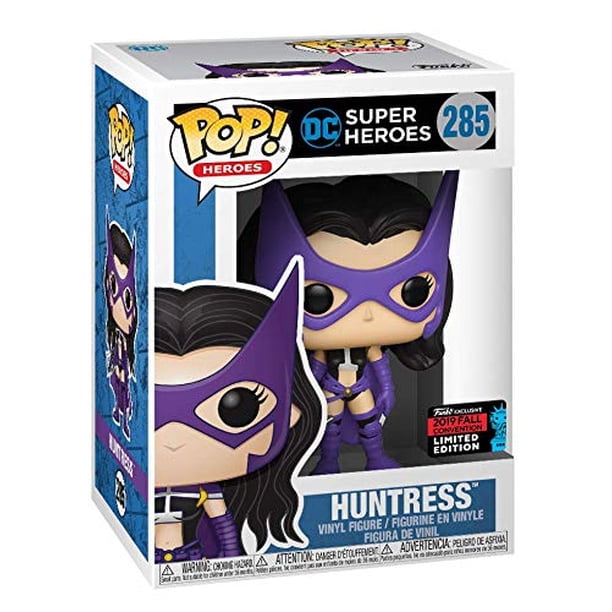 ¡Funko Pop! DC Super Heroes Huntress 285 NYCC Pegatina Compartida 2019 Funko POP