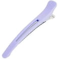 thumbnail image 3 of 6pcs Professional Hair Clips 4.3 Long Salon and Home Use Anti-Slip No-Trace Duck Billed Hair Cutting Clip with Silicone Band for Hairdresser Women Men, 3 of 5