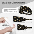 thumbnail image 2 of Beer print Headbands for Women Men, Workout Elastic Sweat Band for Yoga Running Cycling Gym Exercise Non Slip Head Bands for Women's Hair, 2 of 5