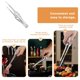 thumbnail image 4 of Buy 2 get 10% off Stainless Steel Food Clips Non-slip Steak Clips Bread Clips, Barbecue Clips Anti-scalding Barbecue Clips, 4 of 5