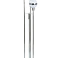 thumbnail image 3 of 59 Inch Floor Lamp - Modern Accent Globe Glass Shade - Round Base - Nickel, 3 of 5