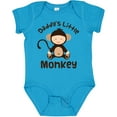 thumbnail image 3 of Inktastic Daddys Little Monkey Boys or Girls Baby Bodysuit, 3 of 5