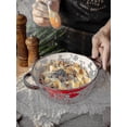 thumbnail image 3 of New Cherry Bianual Hollow Ceramic Dessert Bowl, 3 of 4