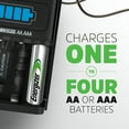 Energizer Recharge Universal Charger for NiMH Rechargeable AA, AAA, C