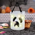 thumbnail image 6 of Drses‌‌ Halloween Ghost Festival Children's LED Light Candy Bag Ghost Bag Decoration Supplies Tote Bag, 6 of 6