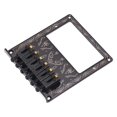 thumbnail image 4 of Placa De Puente De Guitarra Eléctrica, Silletas De 10,5 Mm, Espaciado De Cuerdas De Puente, Acabado Tallado Negro, Decorativo Para Humbuckers, 4 of 8