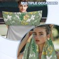 thumbnail image 6 of Kuiaobaty Butterfly Flower Print Car Seat Towel Covers Front Seats 60 x 33 Inch Absorbent Microfiber Towels with Storage Bag 60 x 33 Inch Non Slip Car Seat Shield Protector, 6 of 7